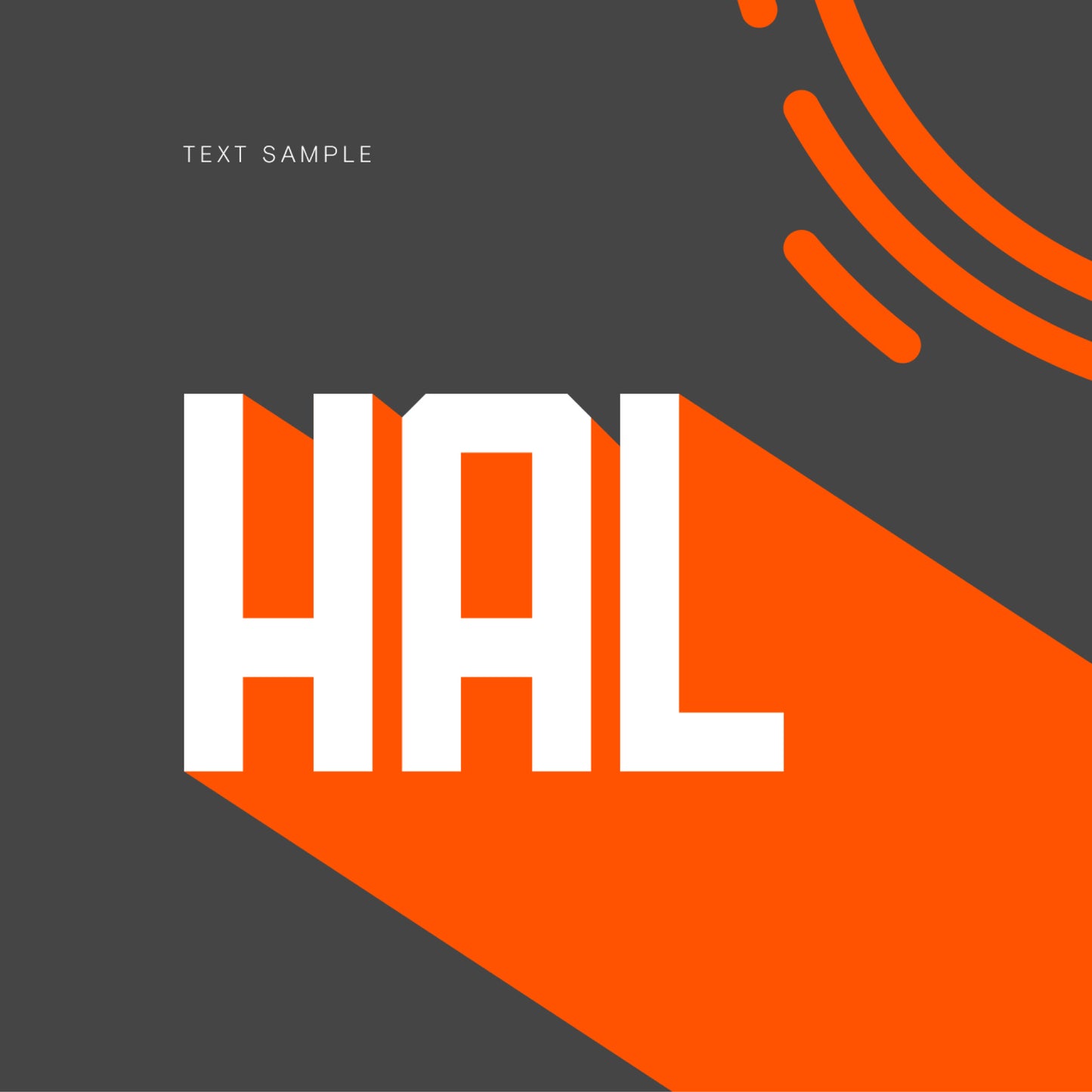 Hal - Typeface